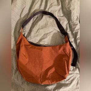Baggu Large Nylon Crescent Bag - Brown